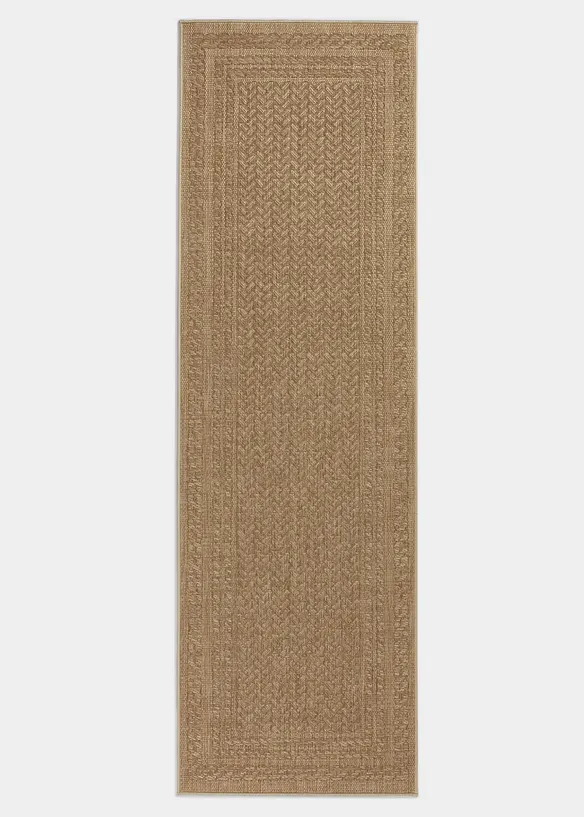 In- und Outdoor Teppich im Naturlook in beige - bonprix