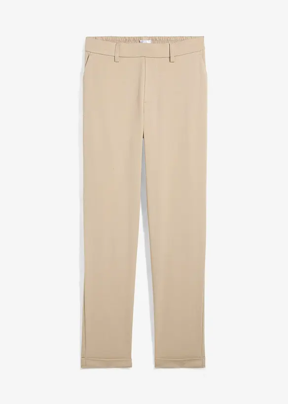 Chinohose aus Viskose-Mix in beige von vorne - bonprix Chinohose aus Viskose-Mix in beige von vorne - bonprix