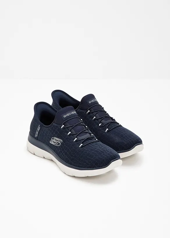 Skechers Komfort-Slip-In-Sneaker mit Memory Foam in blau - Skechers