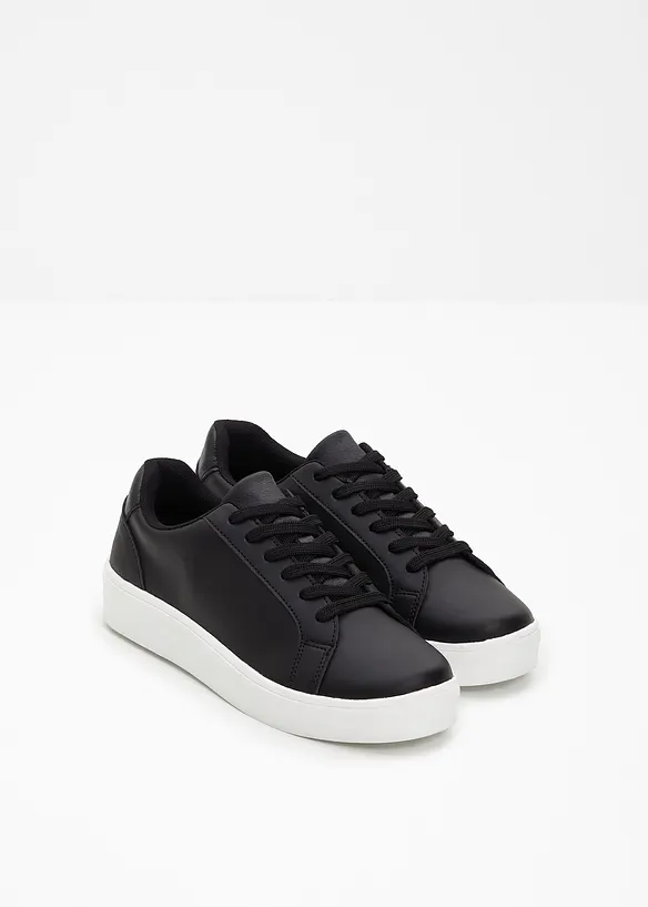 Sneaker in schwarz - bonprix