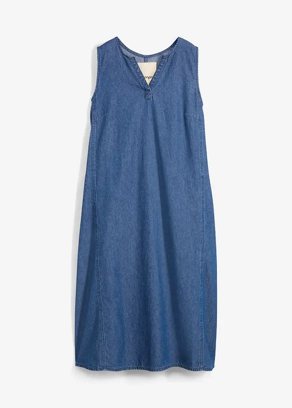 Jeanskleid in blau von vorne - bonprix Jeanskleid in blau von vorne - bonprix