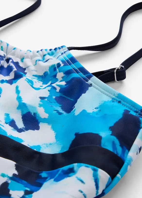 Tankini (2-tlg.Set) in blau - bonprix