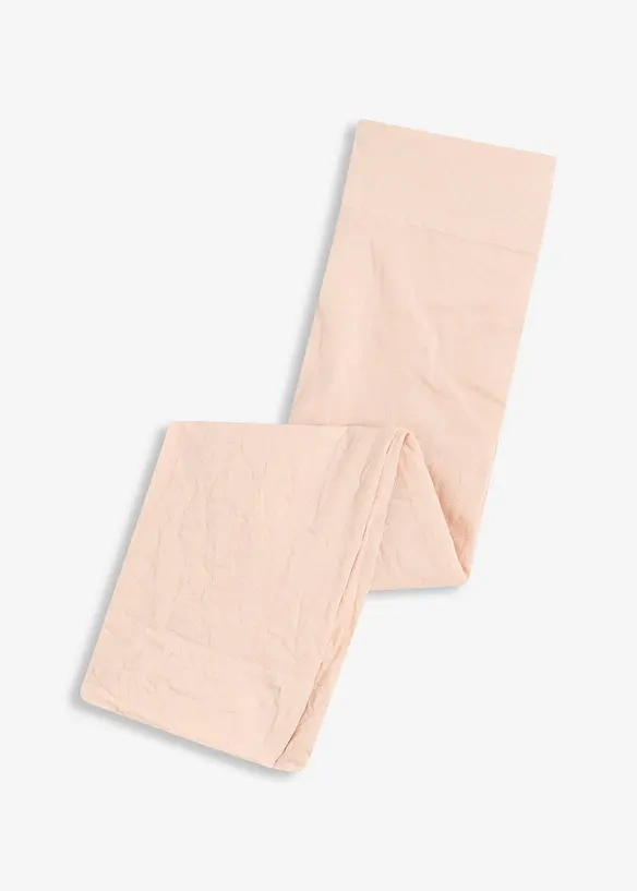 Anti-Scheuer Radler 50 DEN in beige von vorne - bonprix