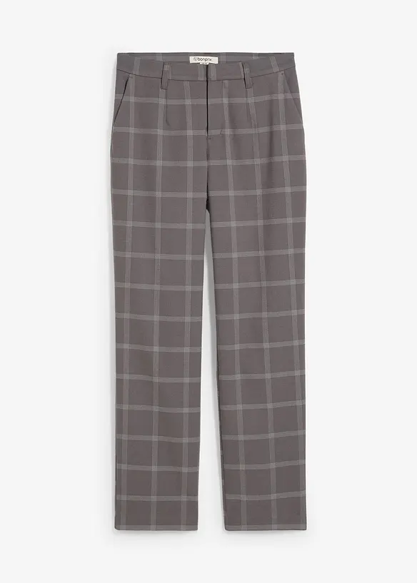 Chinohose aus Viskose-Mix in grau von vorne - bonprix Chinohose aus Viskose-Mix in grau von vorne - bonprix