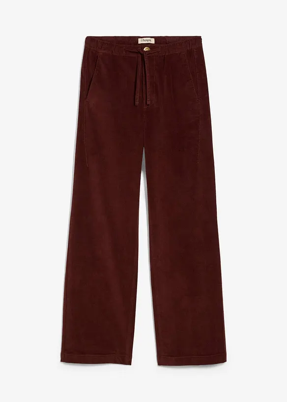 Cordhose aus Baumwoll-Mix in braun von vorne - bonprix Cordhose aus Baumwoll-Mix in braun von vorne - bonprix