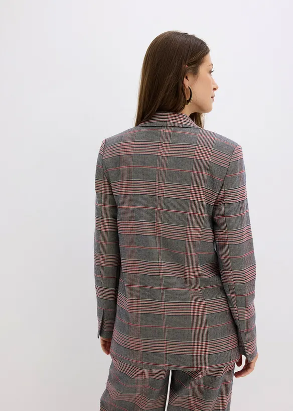 Oversize-Blazer in braun von hinten (im Anschnitt) - bonprix