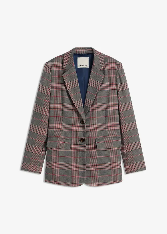 Oversize-Blazer in braun von vorne - bonprix