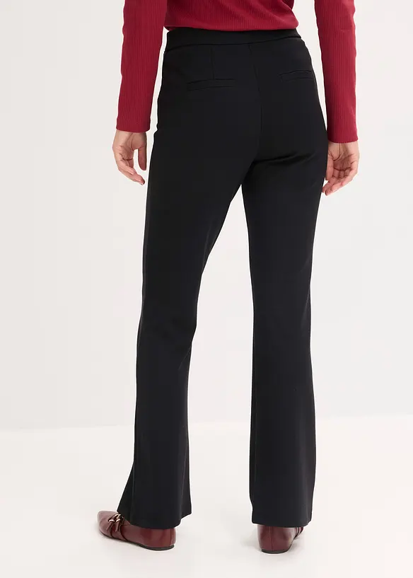 Punto-Schlupfhose in schwarz von hinten - bonprix