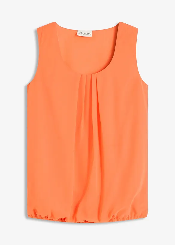 Blusentop in orange von vorne - bonprix Blusentop in orange von vorne - bonprix
