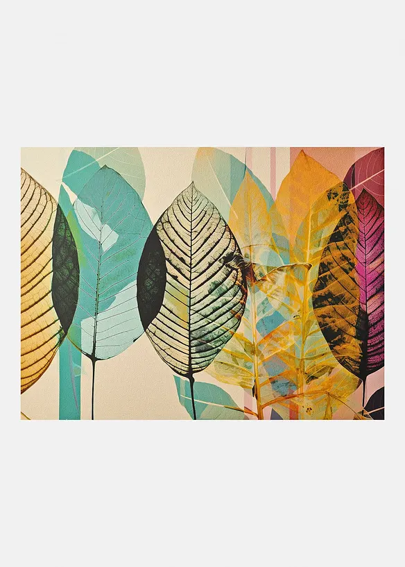 Fußmatte mit herbstlichem Motiv in bunt von vorne - bonprix