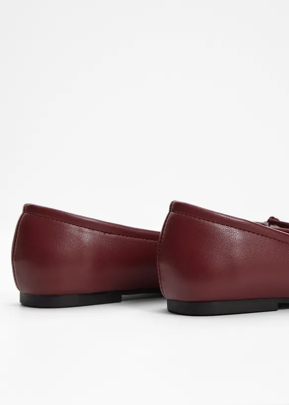 Ballerinas mit Schleife in rot - bonprix Ballerinas mit Schleife in rot - bonprix