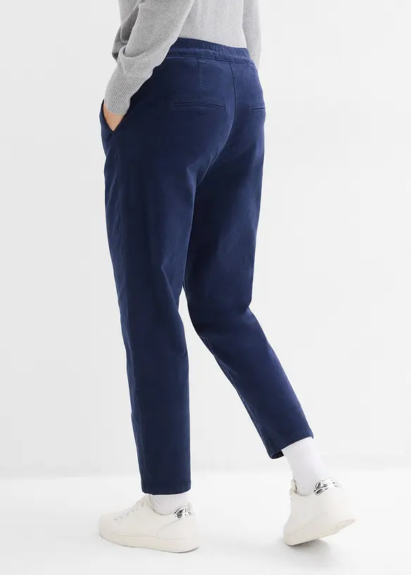 Cordhose aus Baumwoll-Mix in blau von hinten - bonprix Cordhose aus Baumwoll-Mix in blau von hinten - bonprix