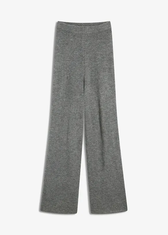 Strickhose in grau von vorne - bonprix Strickhose in grau von vorne - bonprix