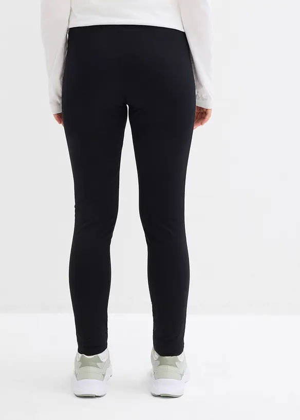 Thermo-Leggings in schwarz von hinten - bonprix