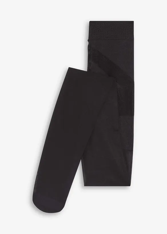 Shape-Kompressionsstrumpfhose 50 DEN in schwarz von vorne - bonprix