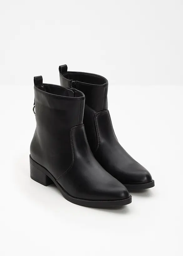 Stiefeletten in schwarz - bonprix