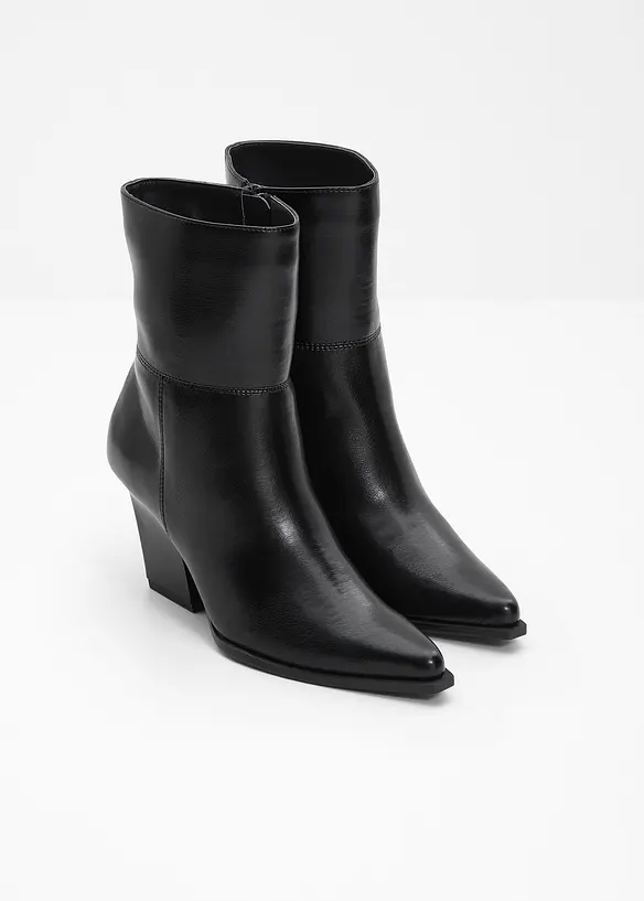 Stiefeletten in schwarz - bonprix