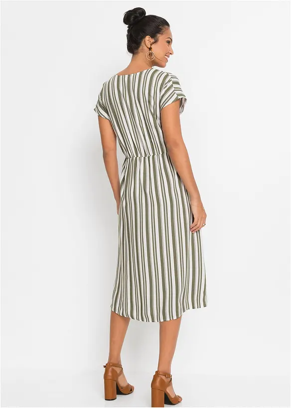 Kleid in grün von hinten (Totalaufnahme) - bonprix Kleid in grün von hinten (Totalaufnahme) - bonprix