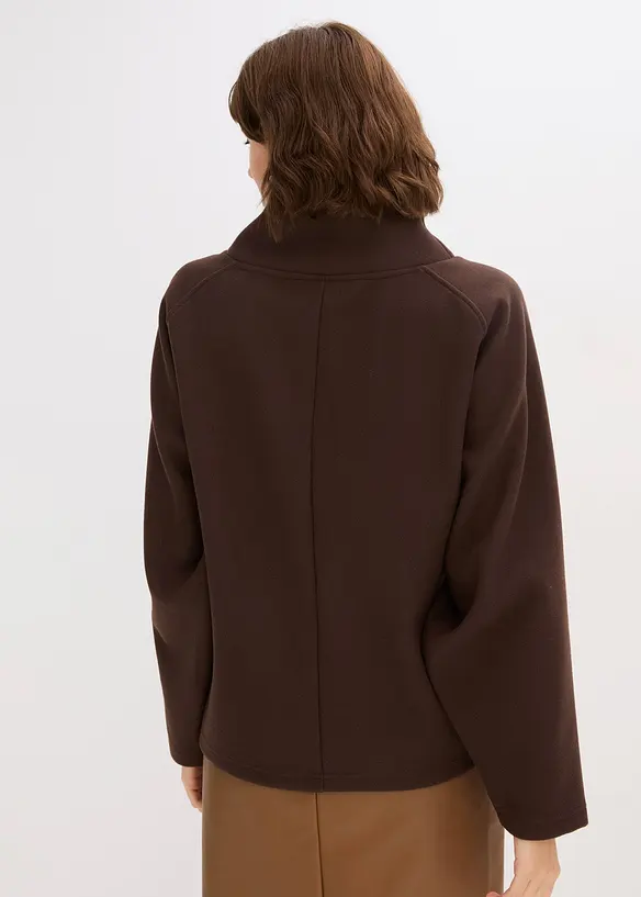 Rollkragenpullover in braun von hinten (im Anschnitt) - bonprix Rollkragenpullover in braun von hinten (im Anschnitt) - bonprix