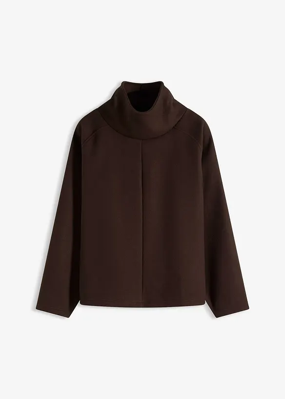Rollkragenpullover in braun von vorne - bonprix Rollkragenpullover in braun von vorne - bonprix