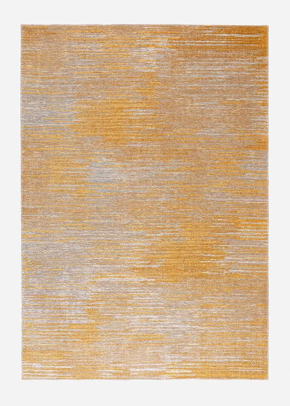Teppich mit moderner Musterung in gold von vorne - bonprix