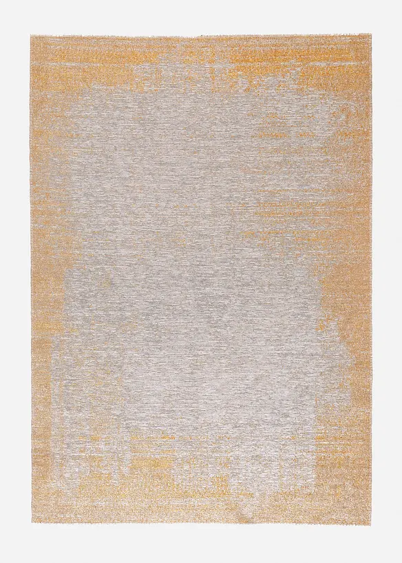 Teppich mit moderner Musterung in gold von vorne - bonprix