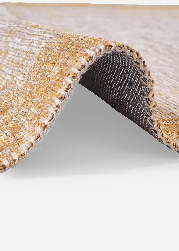 Teppich mit moderner Musterung in gold (Detailaufnahme) - bonprix