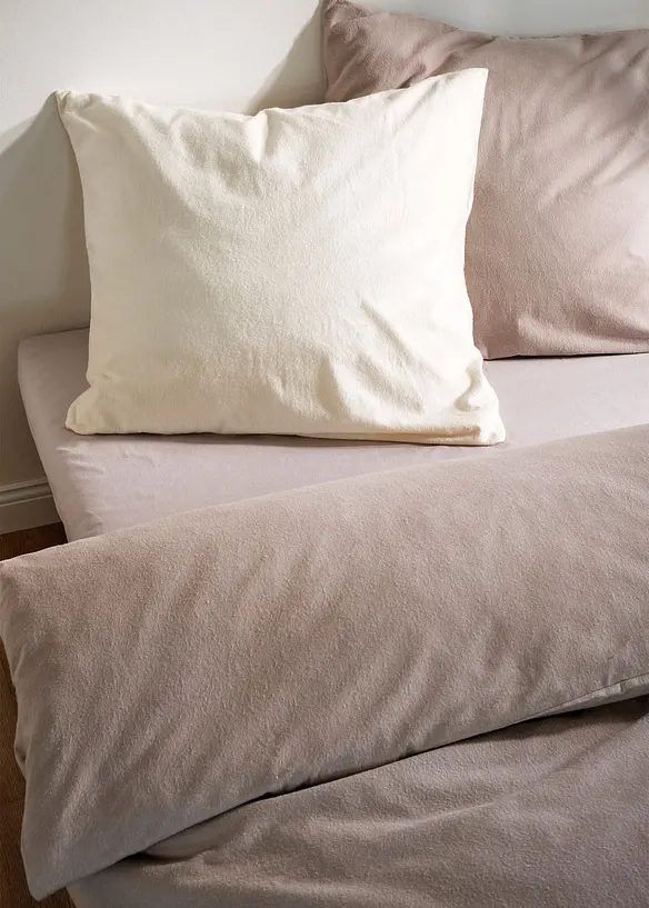 Softflannel-Bettwäsche in beige (Ambiente) - bonprix