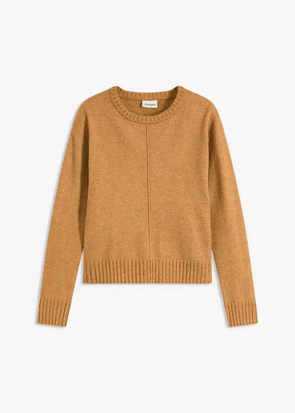 Pullover in braun von vorne - bonprix Pullover in braun von vorne - bonprix