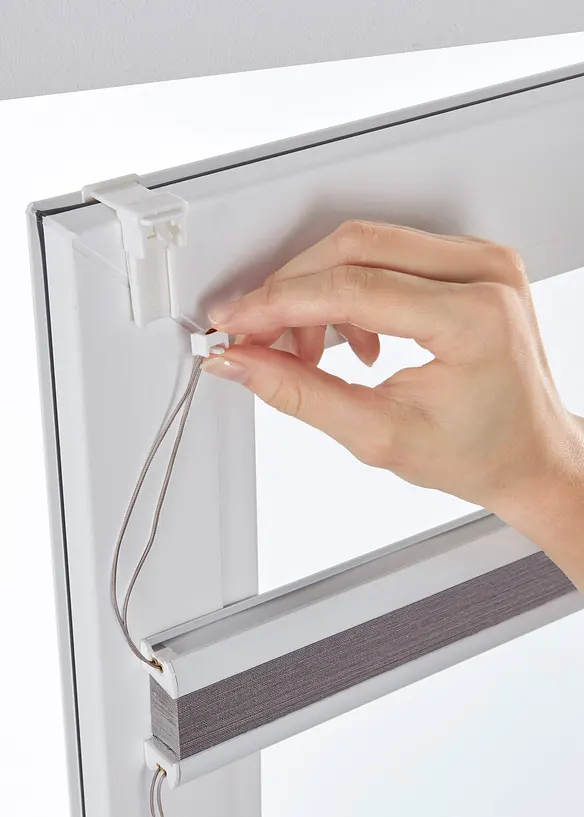 Verdunkelungsplissee mit Struktur in beige - bonprix