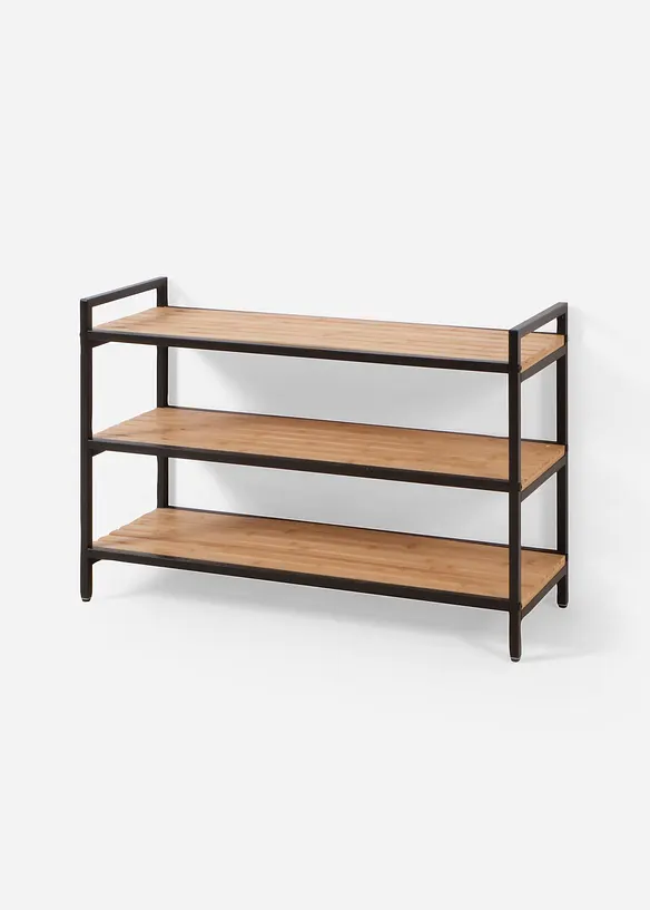 Bambus Regal in beige von vorne - bonprix