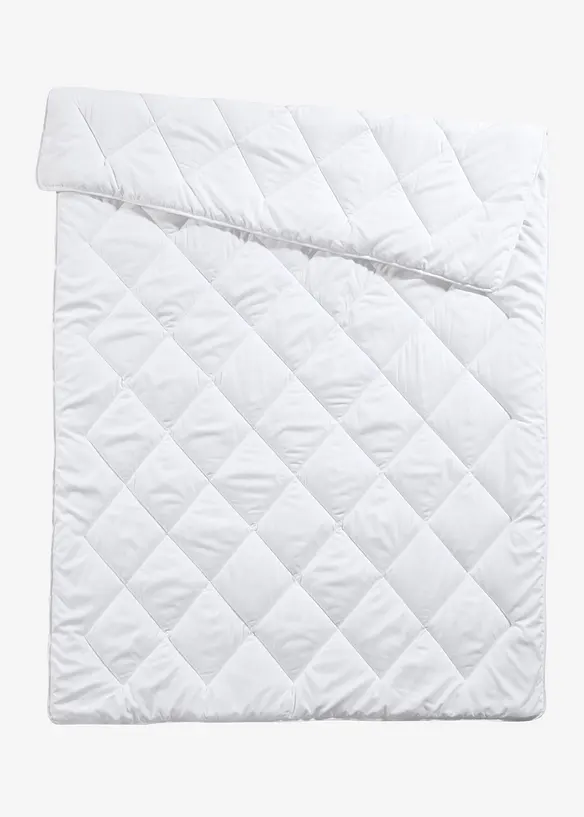 Polyester-Decke leicht in weiß von vorne - bonprix