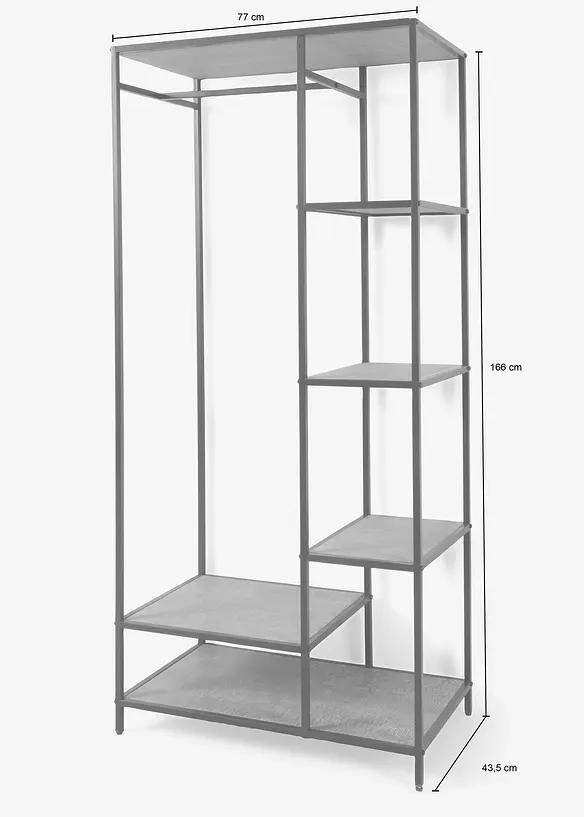 Garderobe in beige - bonprix