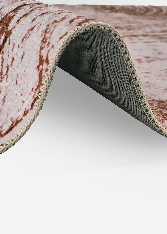 Teppich mit Wasserabweisender Oberfläche in braun (Detailaufnahme) - bonprix