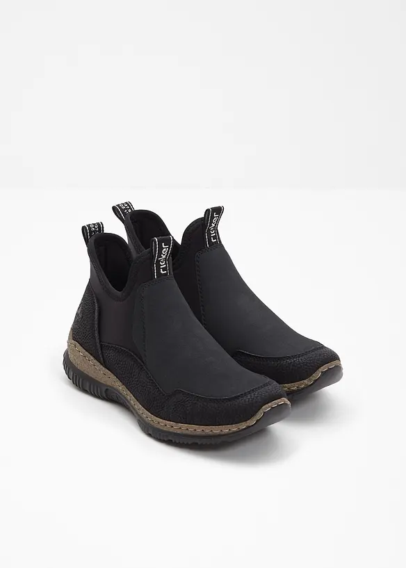 Rieker Slip-On-Sneaker in schwarz - Rieker