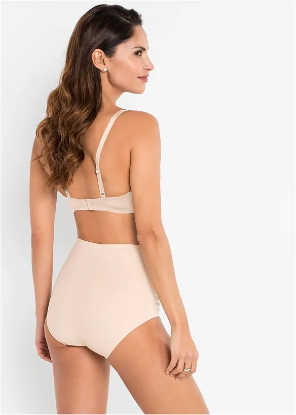 Medium Shape Slip in beige von hinten - bonprix