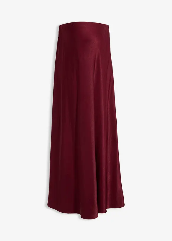 Umstandsrock aus Satin in rot von vorne - bonprix Umstandsrock aus Satin in rot von vorne - bonprix