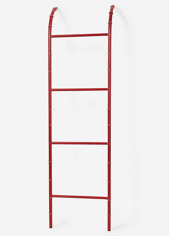 Deko-Objekt Leiter in rot von vorne - bonprix