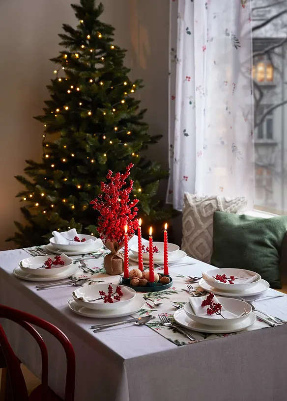 Deko-Objekt Baum mit roten Beeren in rot (Ambiente) - bonprix