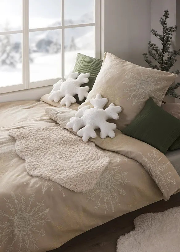Biber-Bettwäsche in beige (Ambiente) - bonprix