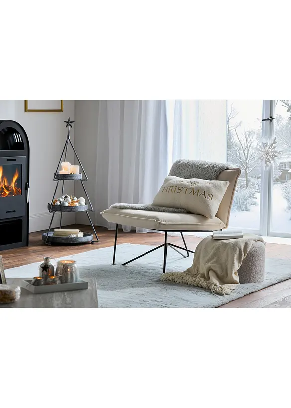 Deko-Objekt Regal in Tannenbaum-Form in weiß (Ambiente) - bonprix
