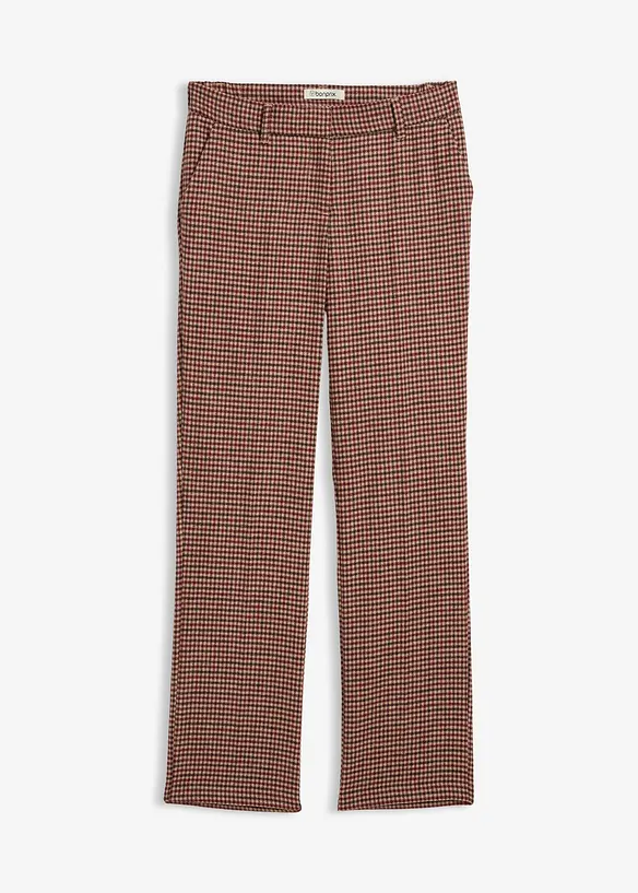 Hose aus weichem Woll-Mix in beige von vorne - bonprix Hose aus weichem Woll-Mix in beige von vorne - bonprix