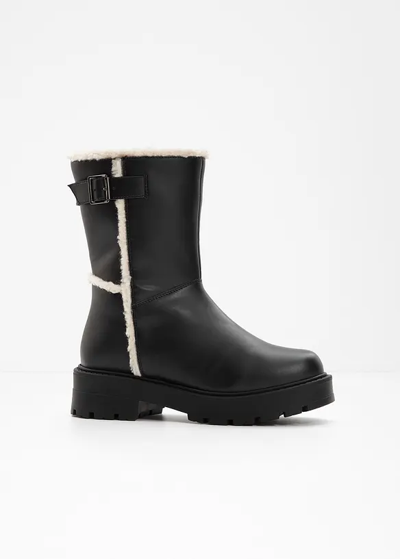 Stiefel in schwarz - bonprix