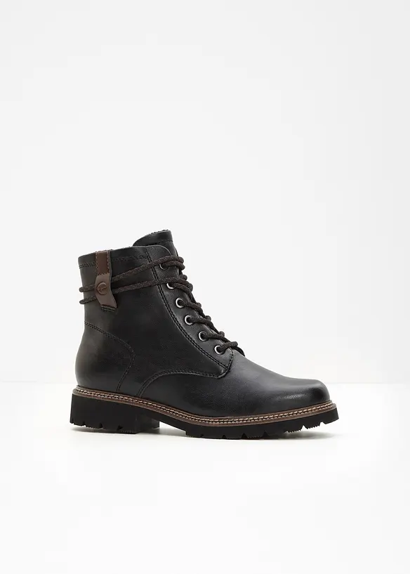 Tamaris Schnürboots in schwarz - Tamaris Tamaris Schnürboots in schwarz - Tamaris