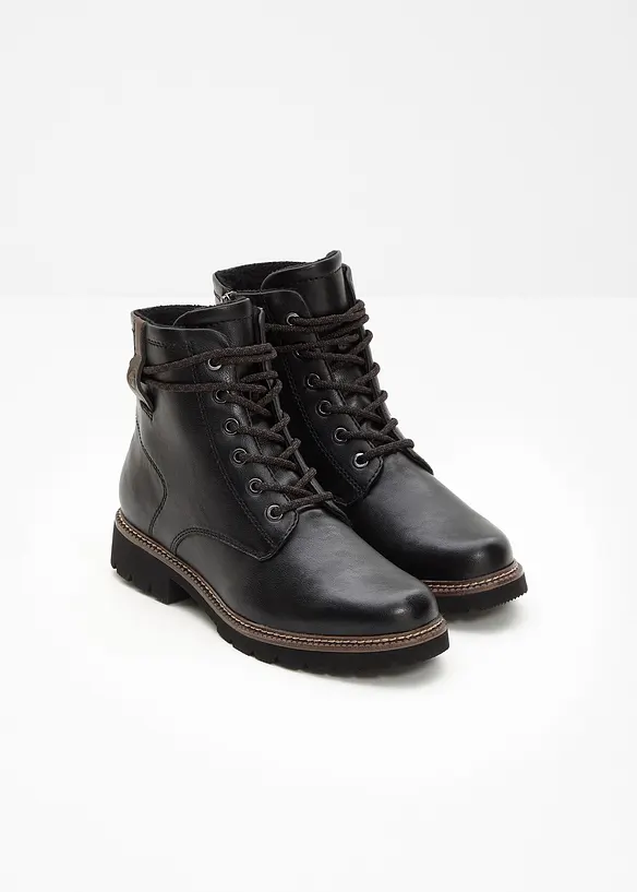 Tamaris Schnürboots in schwarz - Tamaris Tamaris Schnürboots in schwarz - Tamaris