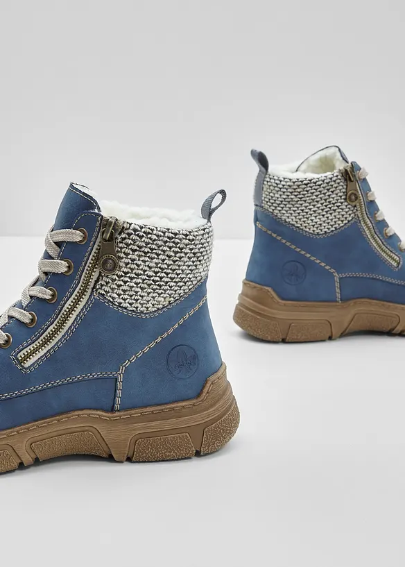 Rieker Schnürboots in blau - Rieker