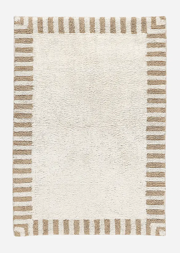Badematte mit minimalistischem Design in beige - bonprix