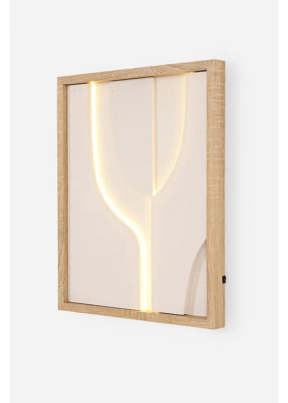 LED-Bild in beige von vorne - bonprix
