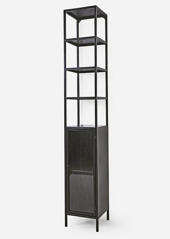 Hochschrank in schwarz von vorne - bonprix