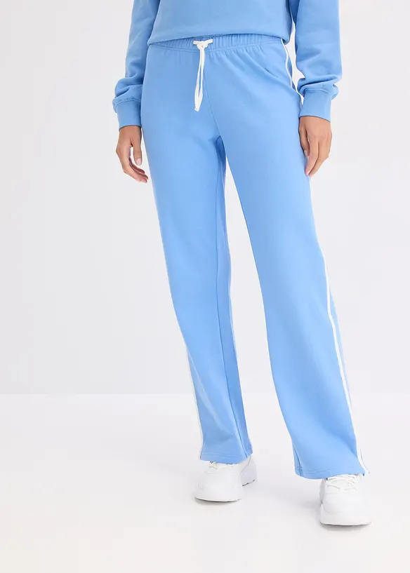 Sweathose aus reiner schwerer Baumwolle (2er-Pack ) in blau von vorne - bonprix Sweathose aus reiner schwerer Baumwolle (2er-Pack ) in blau von vorne - bonprix